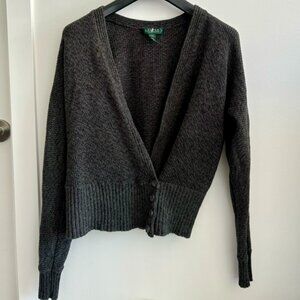 Ralph Lauren Gray Cardigan